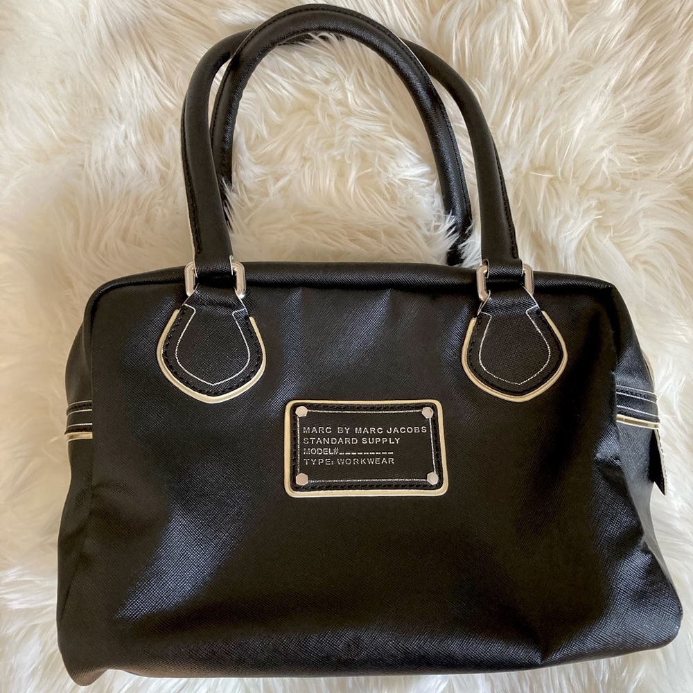 Marc by Marc Jacobs black and silver satchel handbag 🖤 with original tags